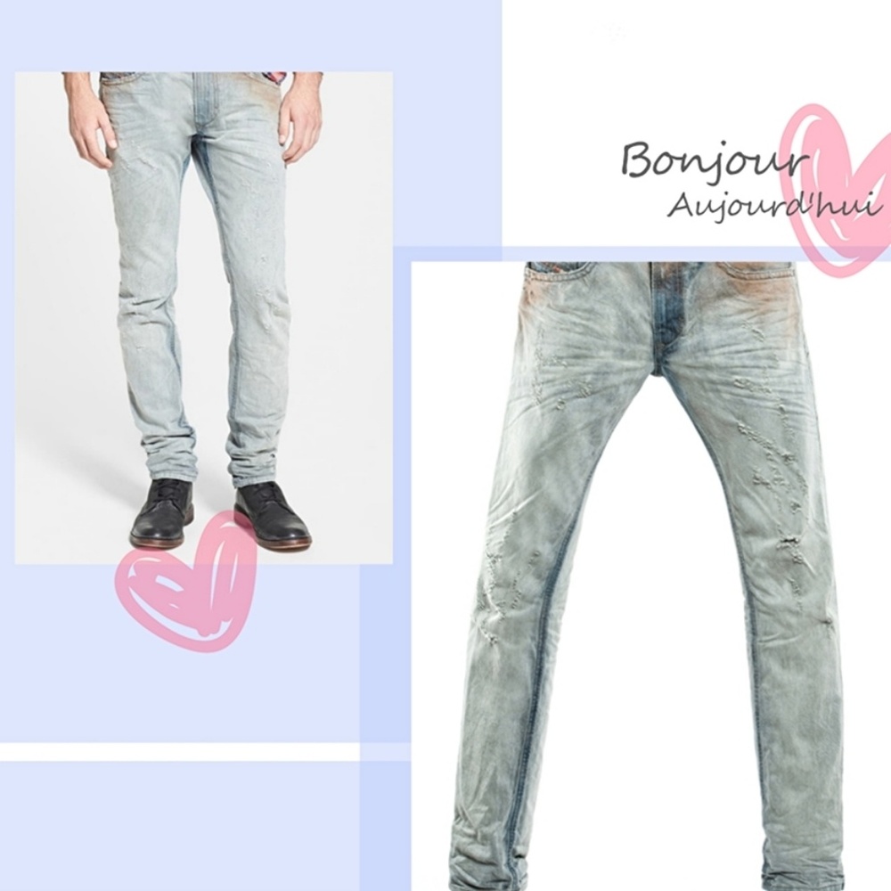 Diesel distressed jeans